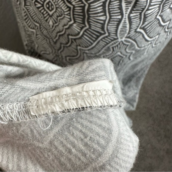 Prana Womens Skye Mandala Boho Print Maxi Dress in Grey and Purple Size Small - Picture 10 of 11